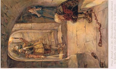 ジョンバニヤンによる「巡礼者の進歩」のイラスト、1910年頃 作： Walter Stanley Paget